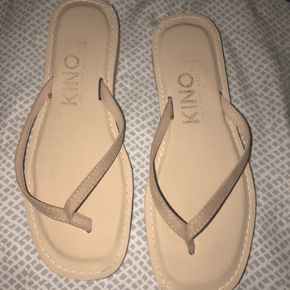 Tan kino sandals